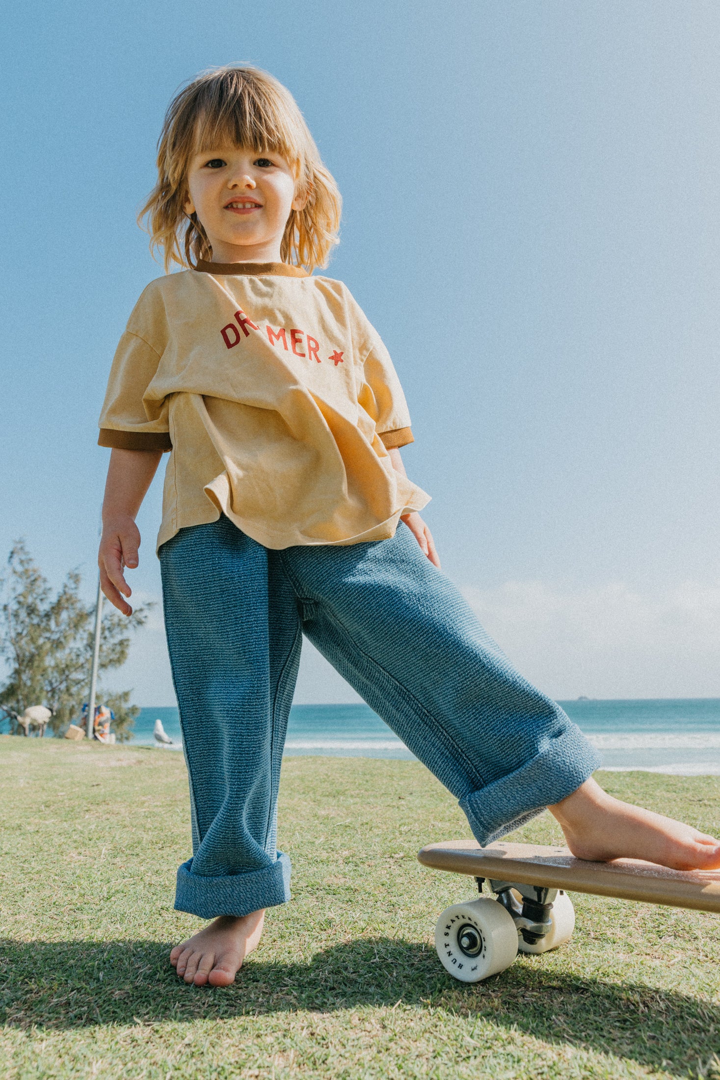 OTTWAY's® Textured Baggy Jeans - Kids