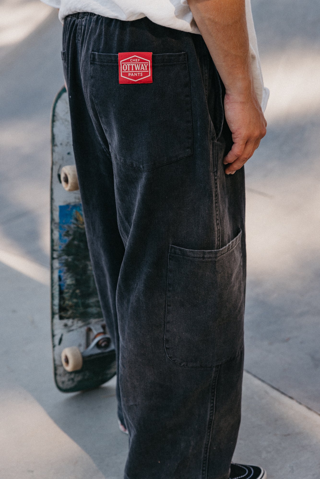 Chef Ottway Pants - Washed Black