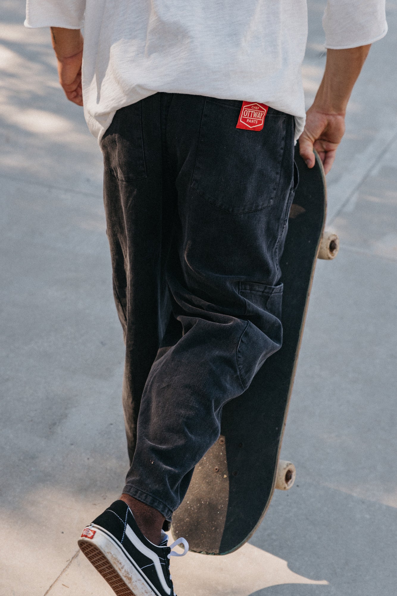 Chef Ottway Pants - Washed Black