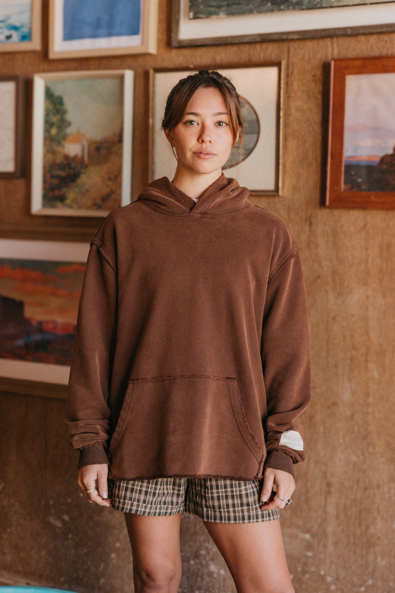 Everyday Ottway Hoodie Unisex - Chocolate Brown