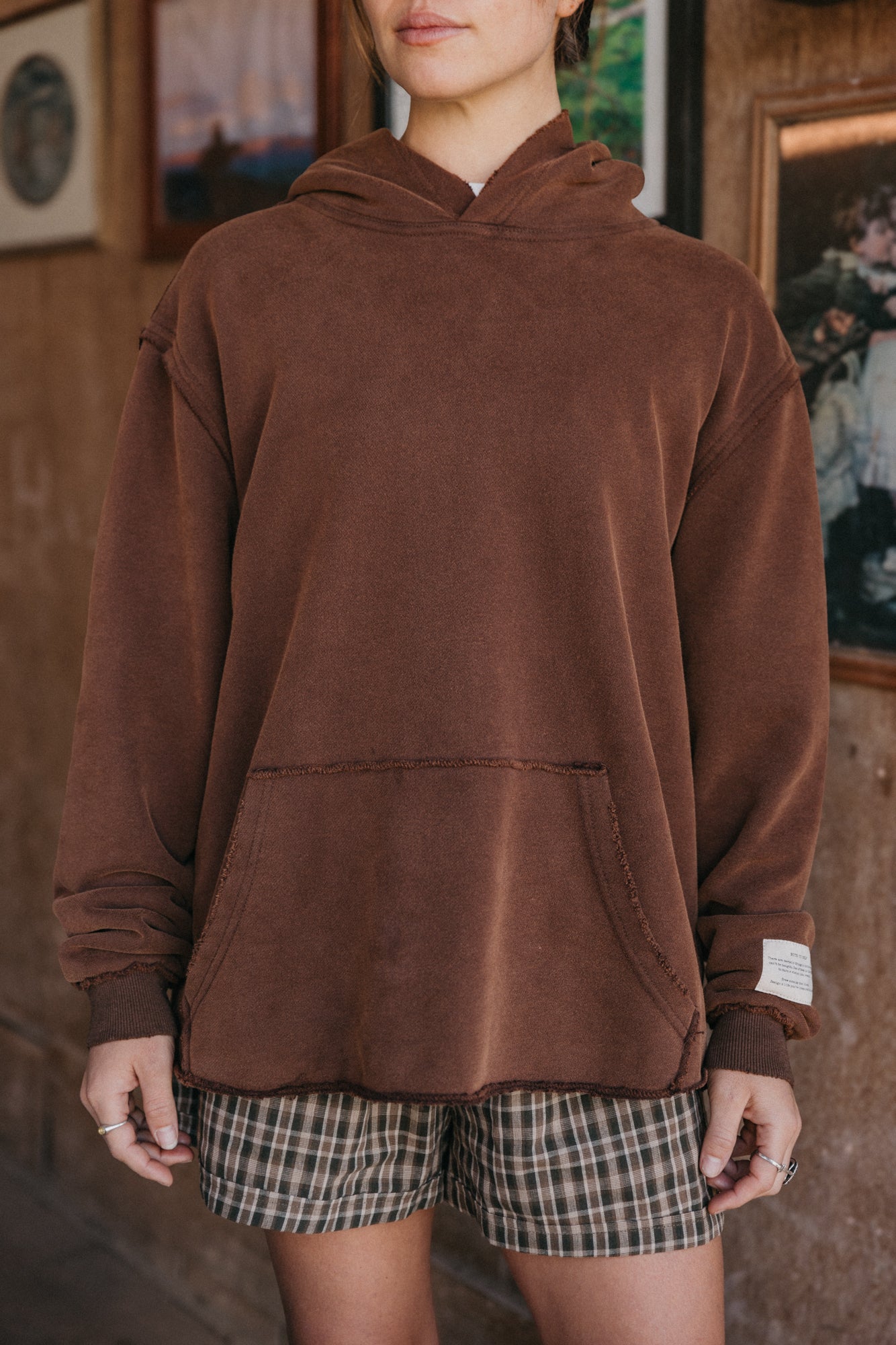 Everyday Ottway Hoodie Unisex - Chocolate Brown