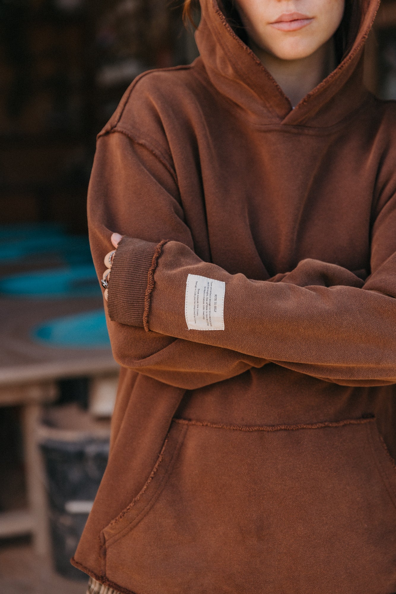 Everyday Ottway Hoodie Unisex - Chocolate Brown