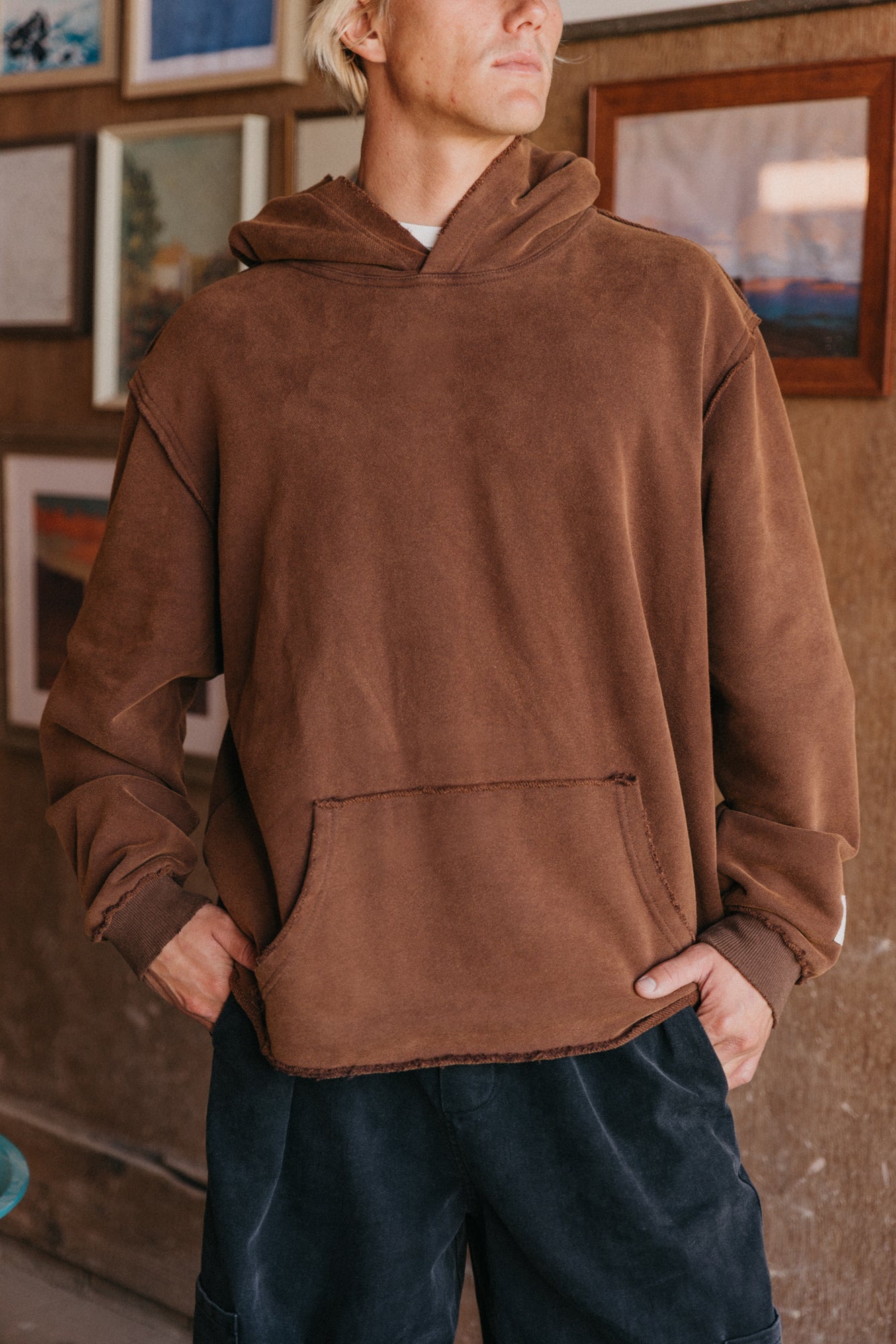 Everyday Ottway Hoodie - Chocolate Brown