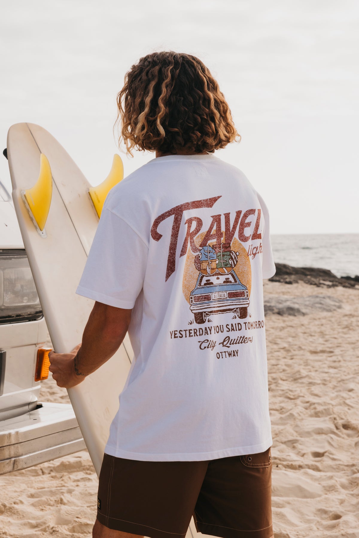 Travel Light T-shirt - White