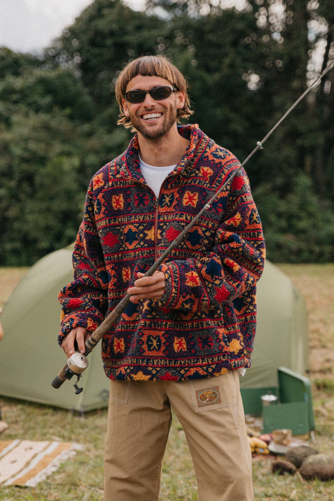 Canyon Sweater 1/2-Zip Retro Fleece