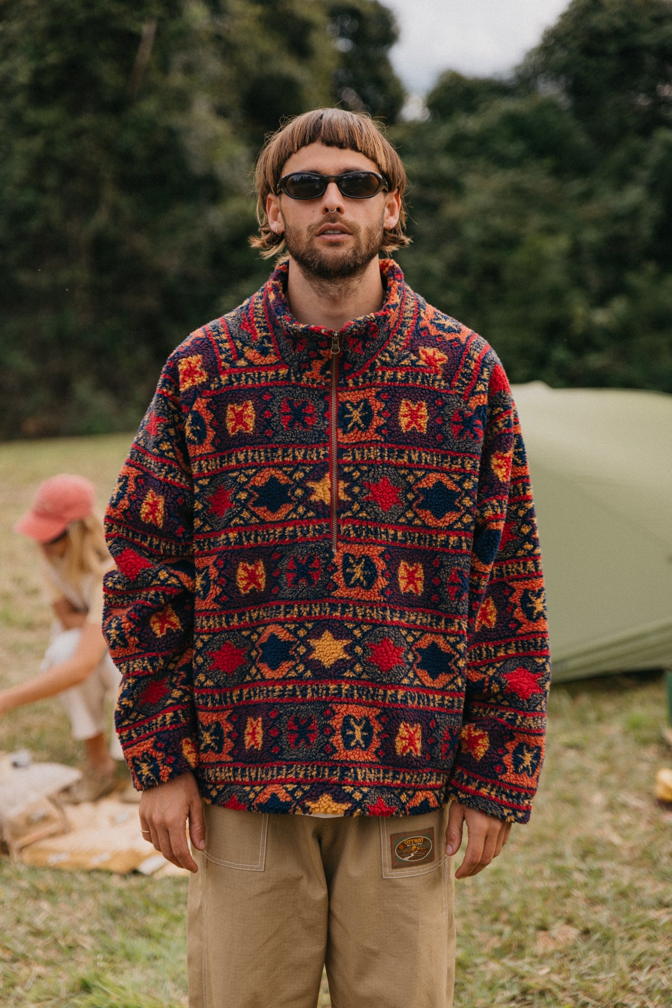 Canyon Sweater 1/2-Zip Retro Fleece
