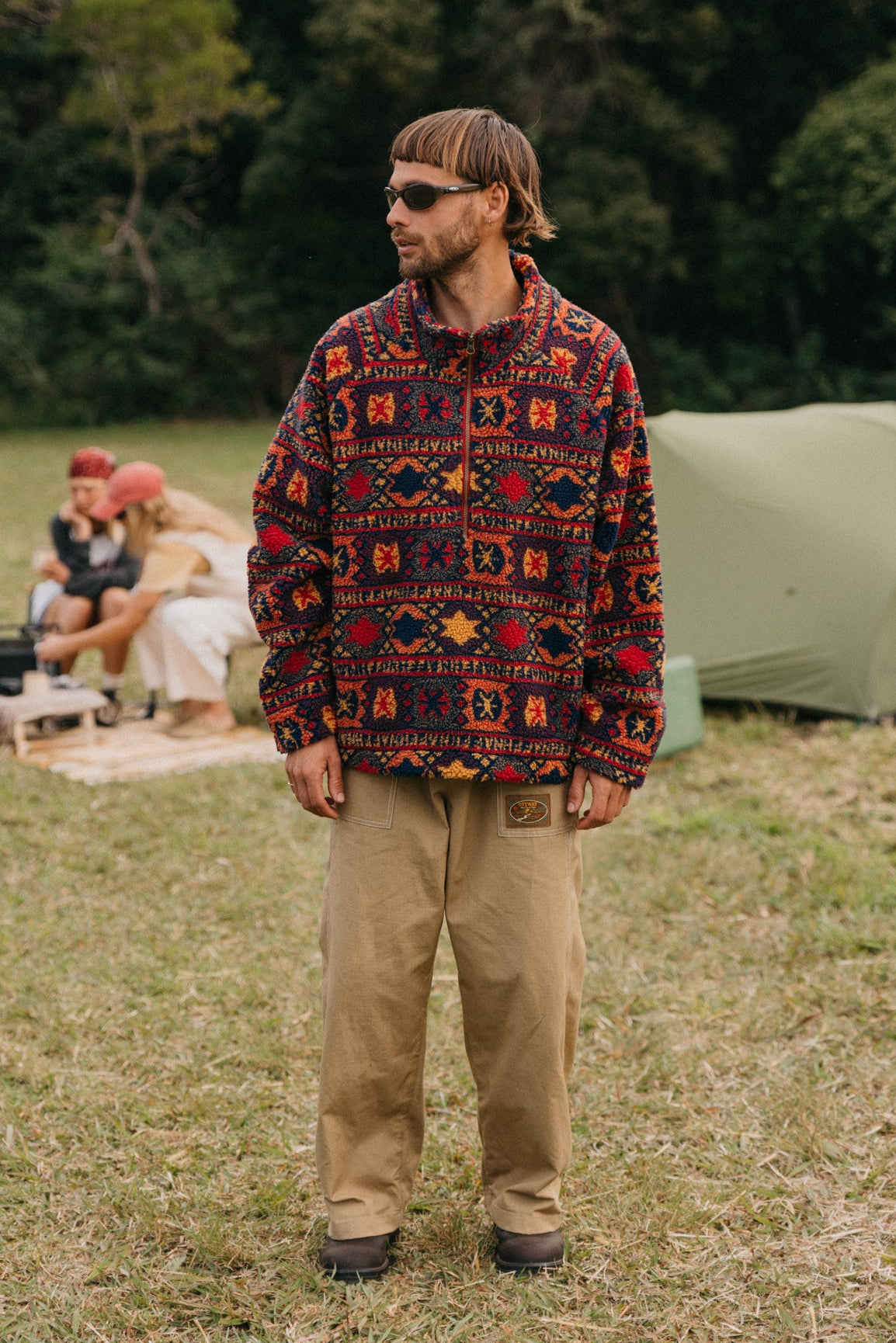Trail Mix Cotton Pants - Sand