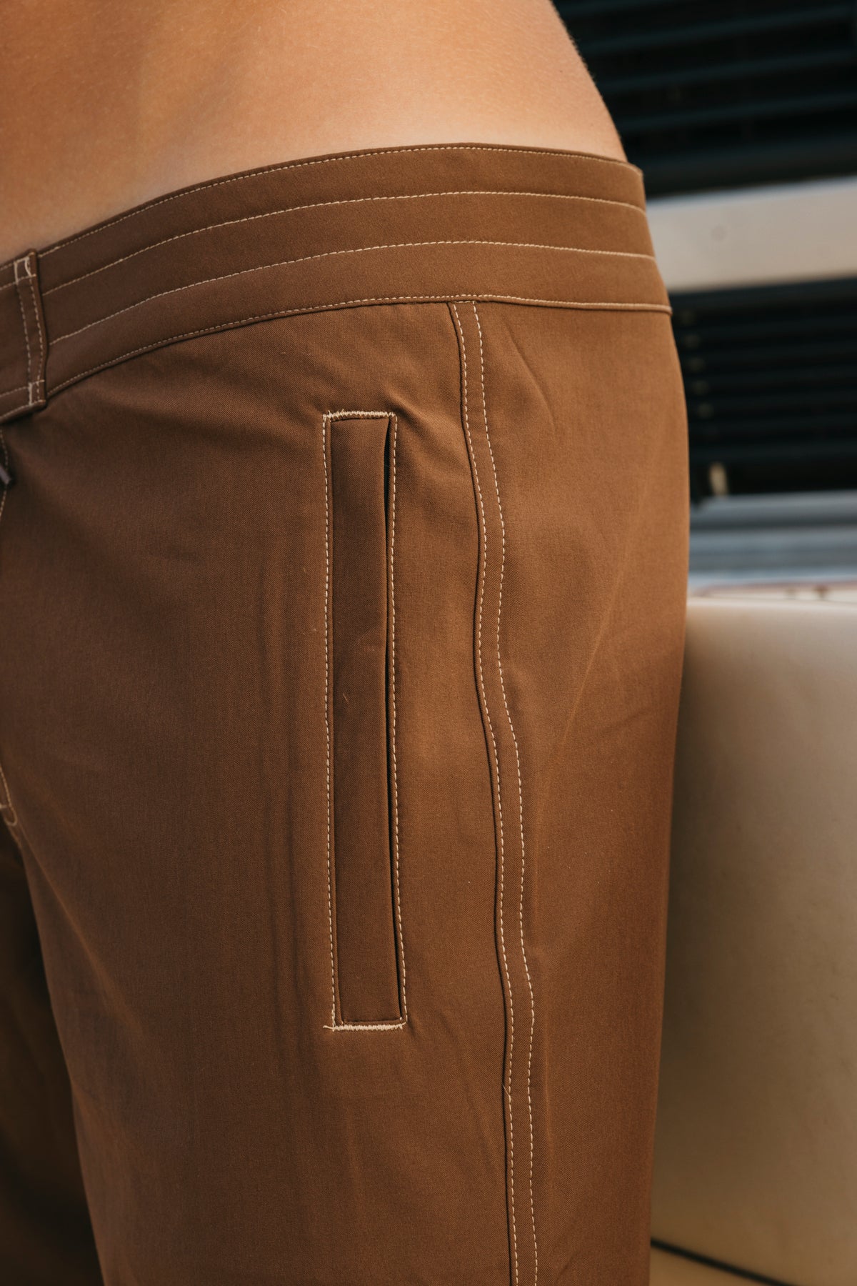 Lowtide - Dark Brown Boardshorts