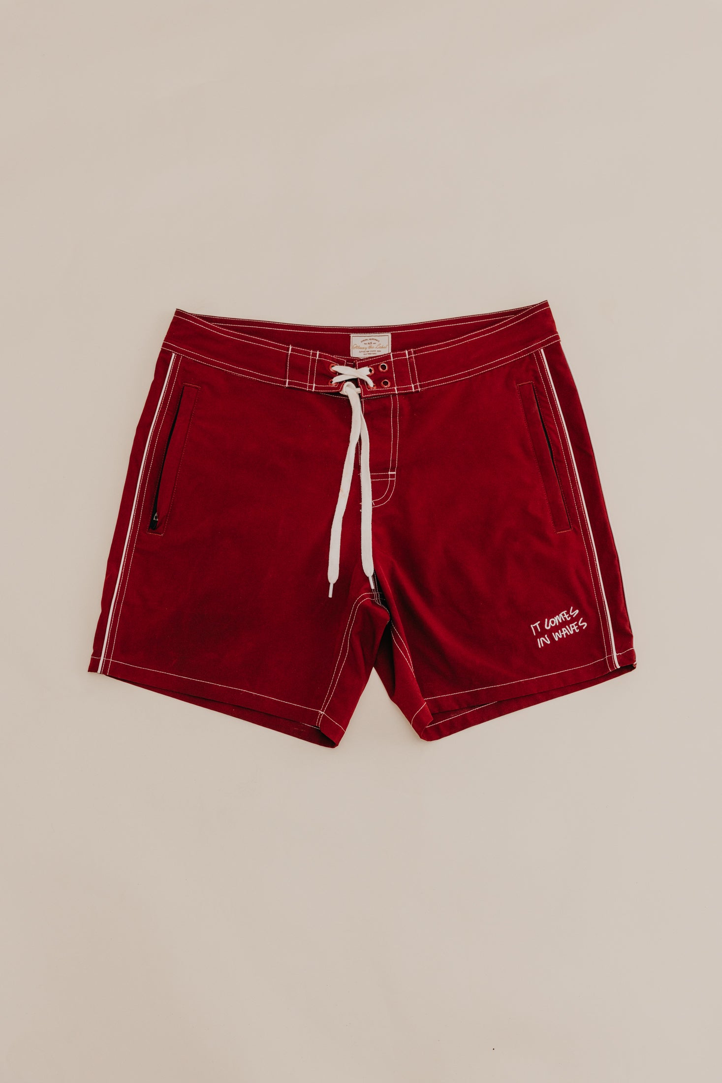 Winebreak - Burgundy Boardshorts