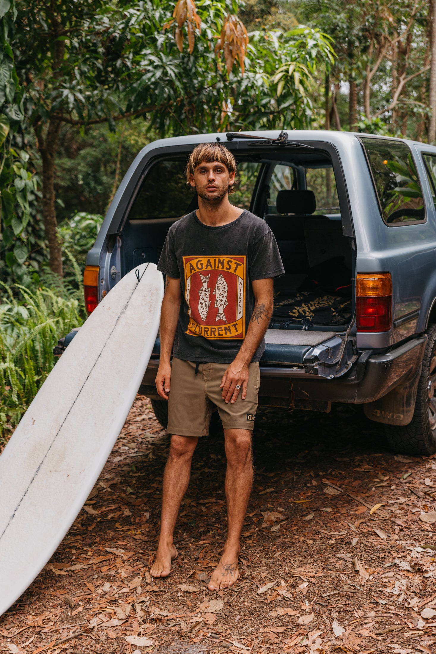Highlife - Washed Green Boardshorts