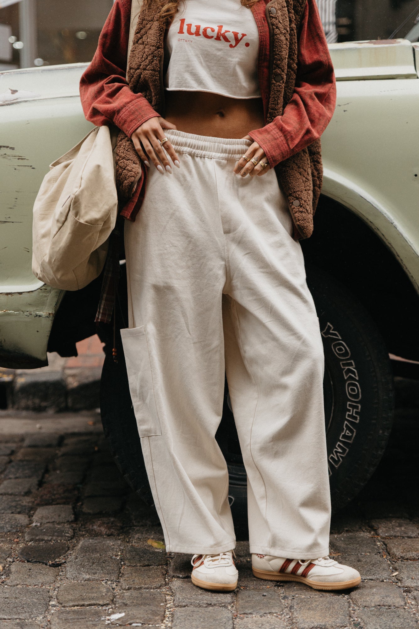 Chef Ottway Pants Unisex - Oat