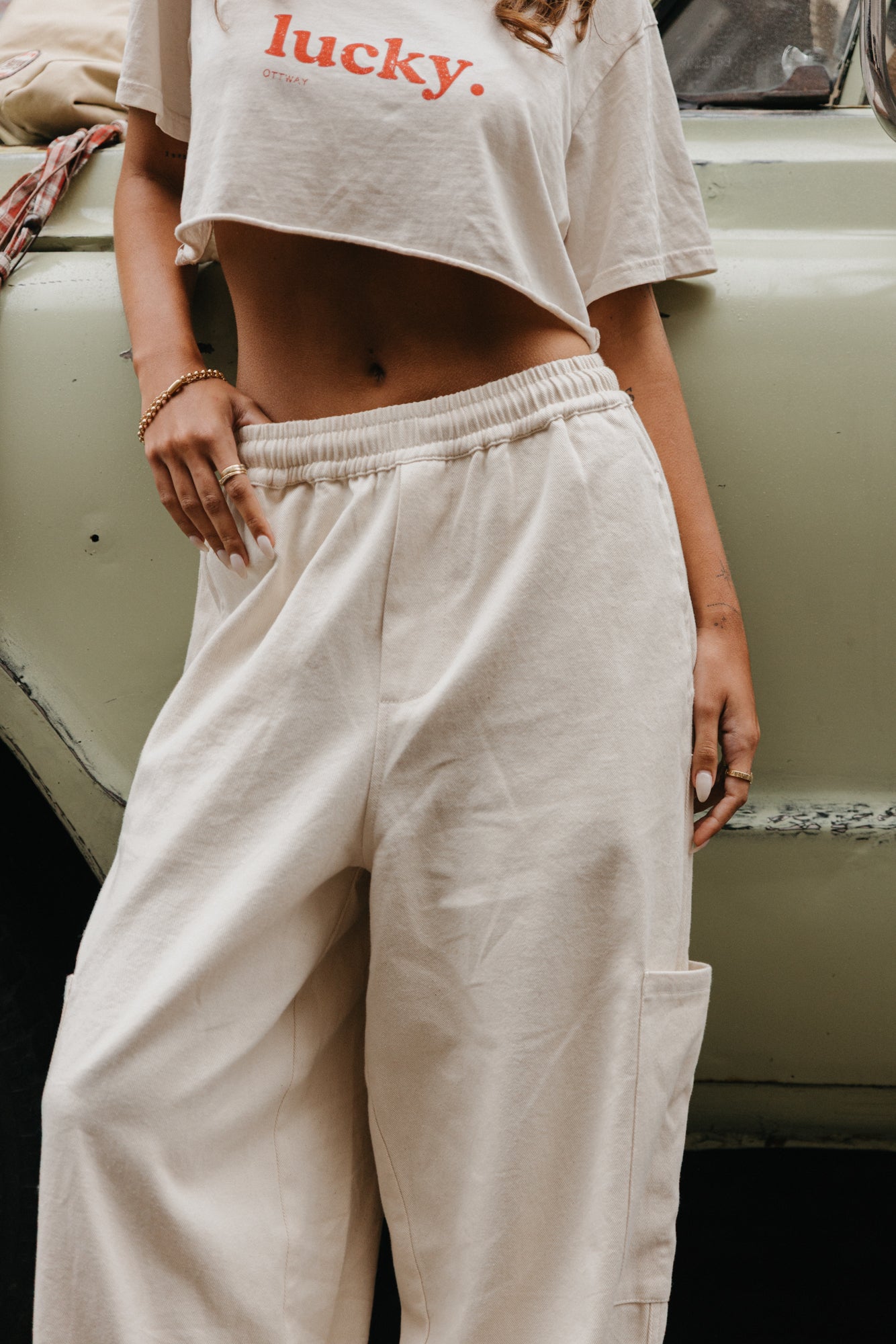 Chef Ottway Pants Unisex - Oat