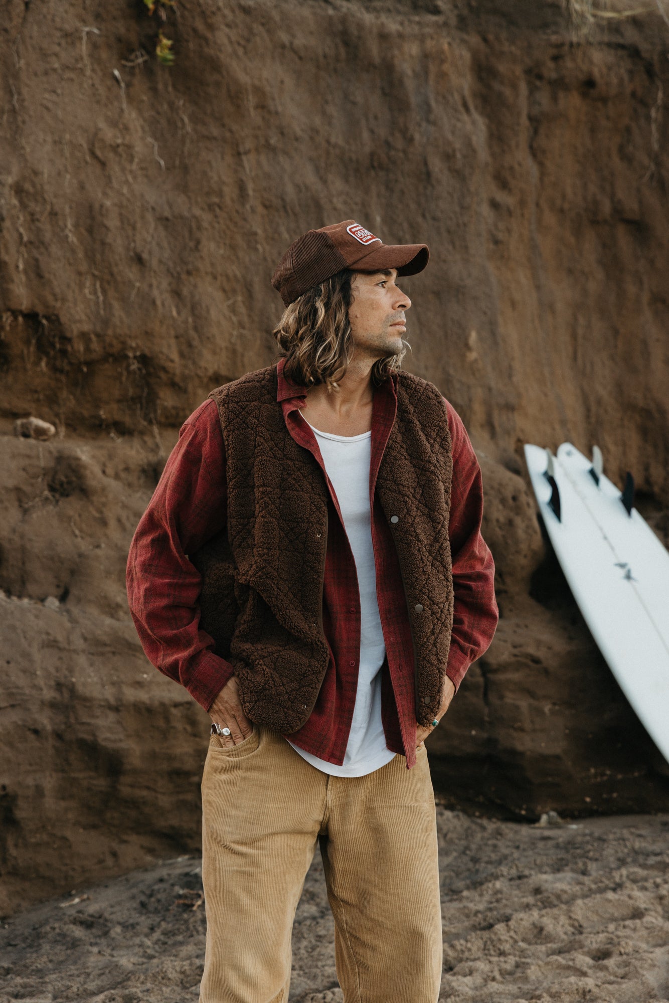 Stanley Plaid Shirt - Burgundy