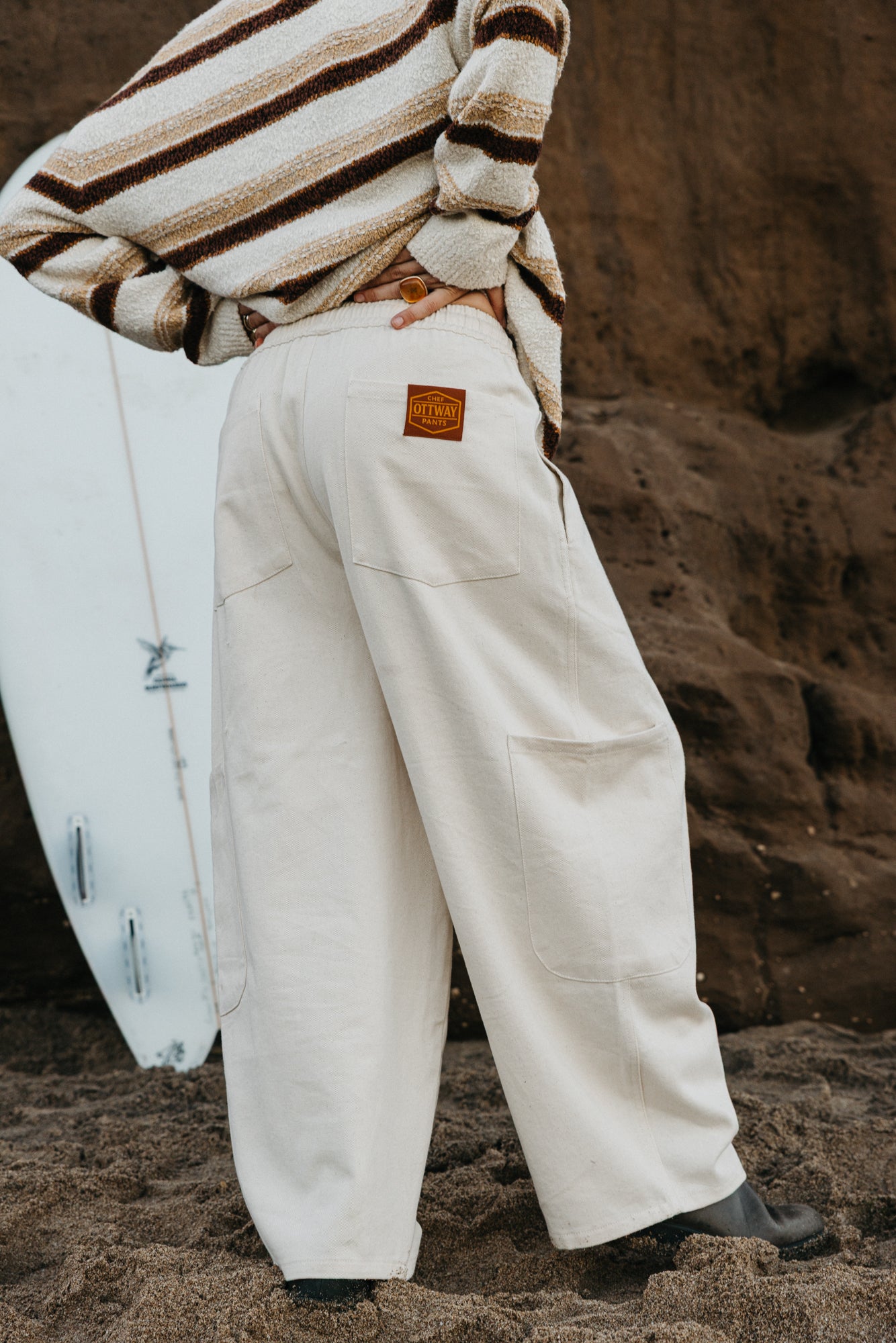 Chef Ottway Pants Unisex - Oat