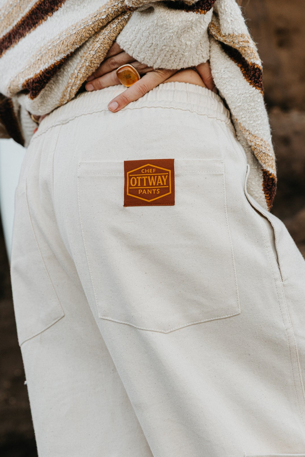 Chef Ottway Pants Unisex - Oat