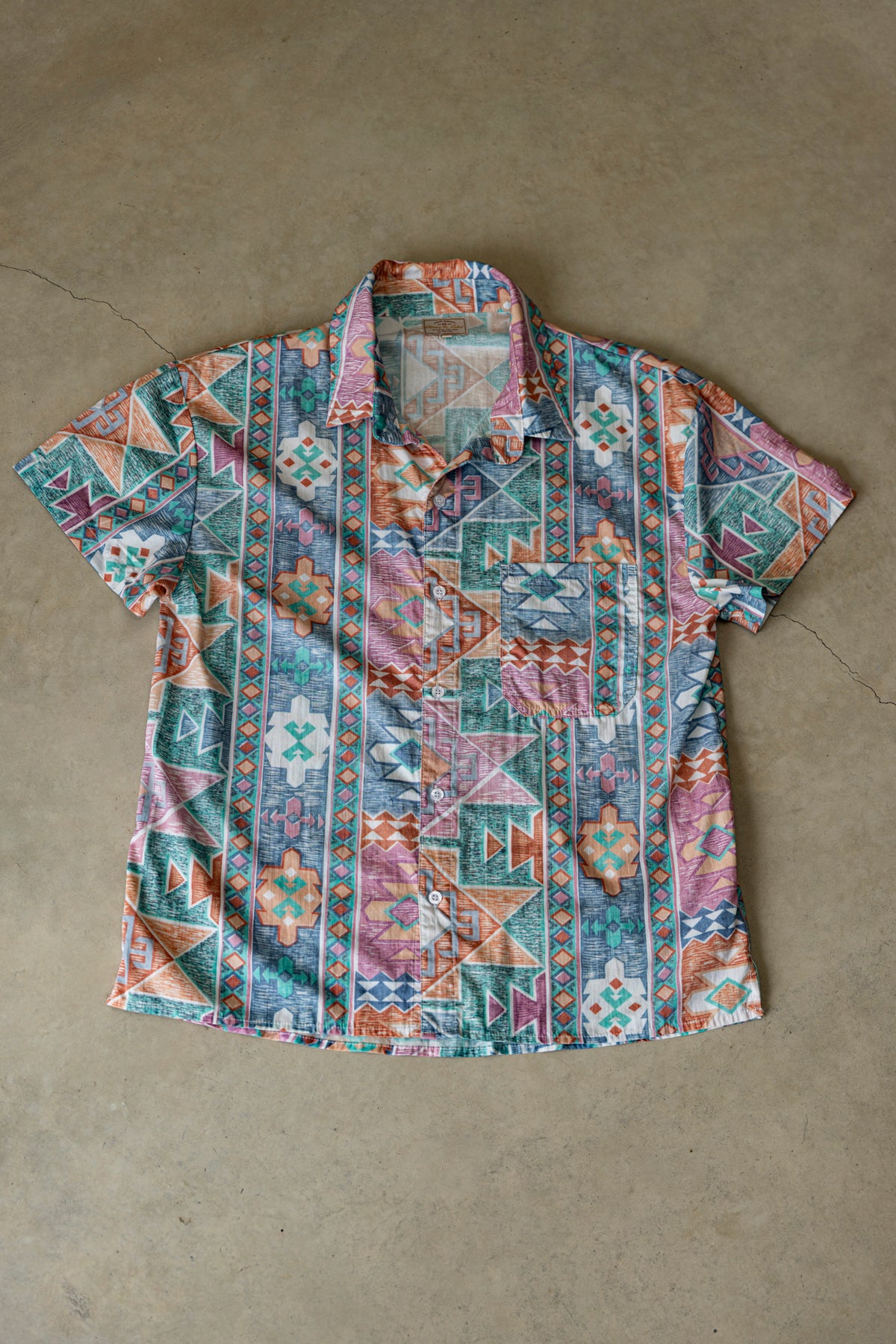 Morrison - Pattern Print Short Sleeve Shirt