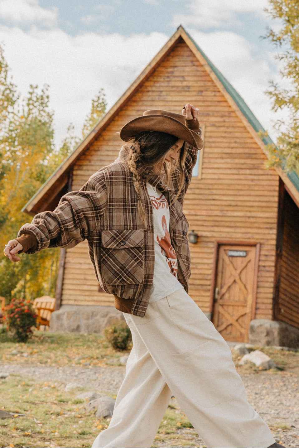 Highland Sherpa Plaid Unisex Jacket