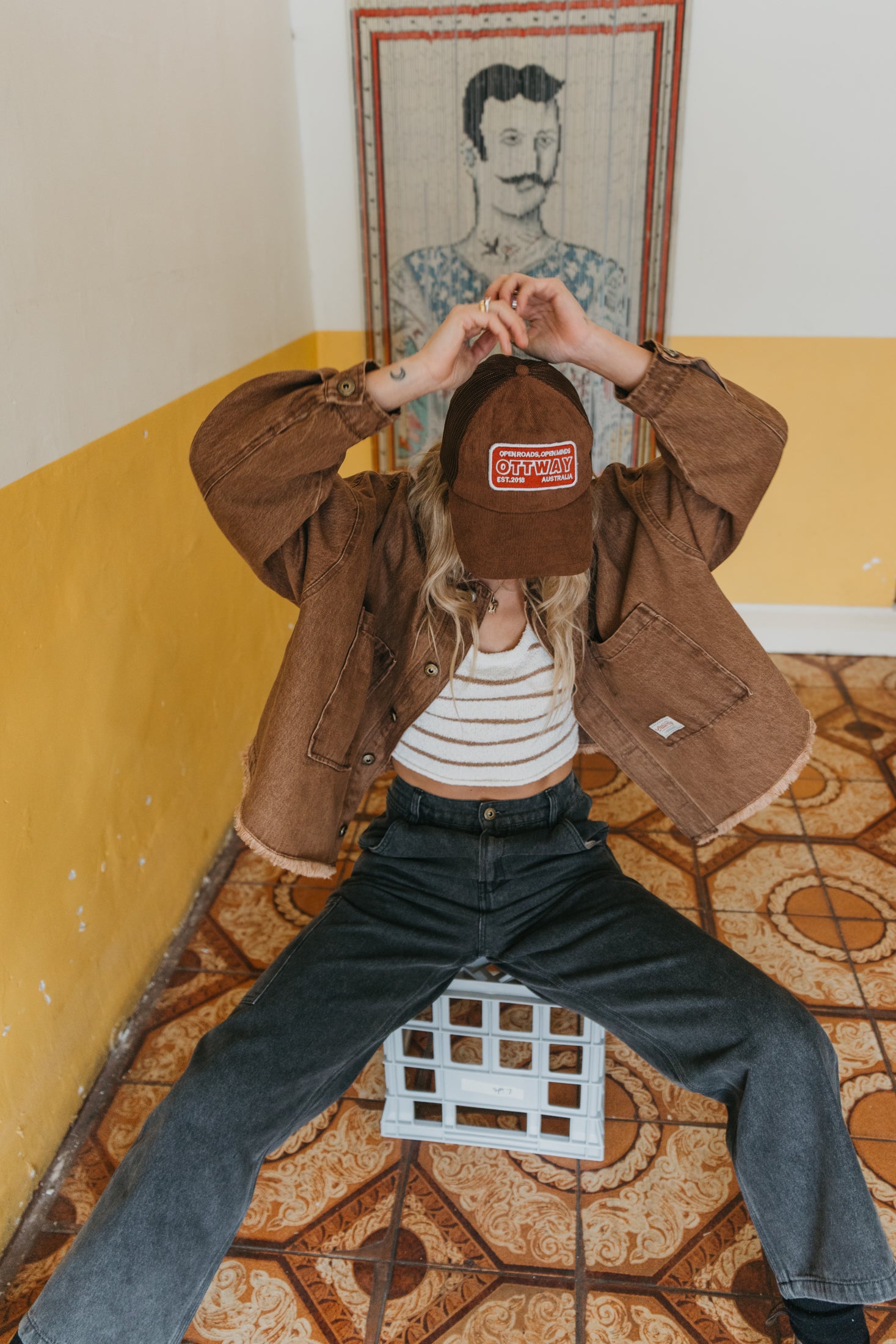 JMM Series - Black Washed Unisex Baggy Jeans