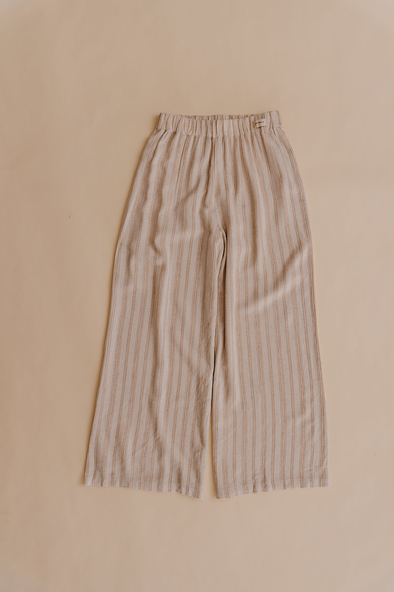 Loui - Textured Striped Pants