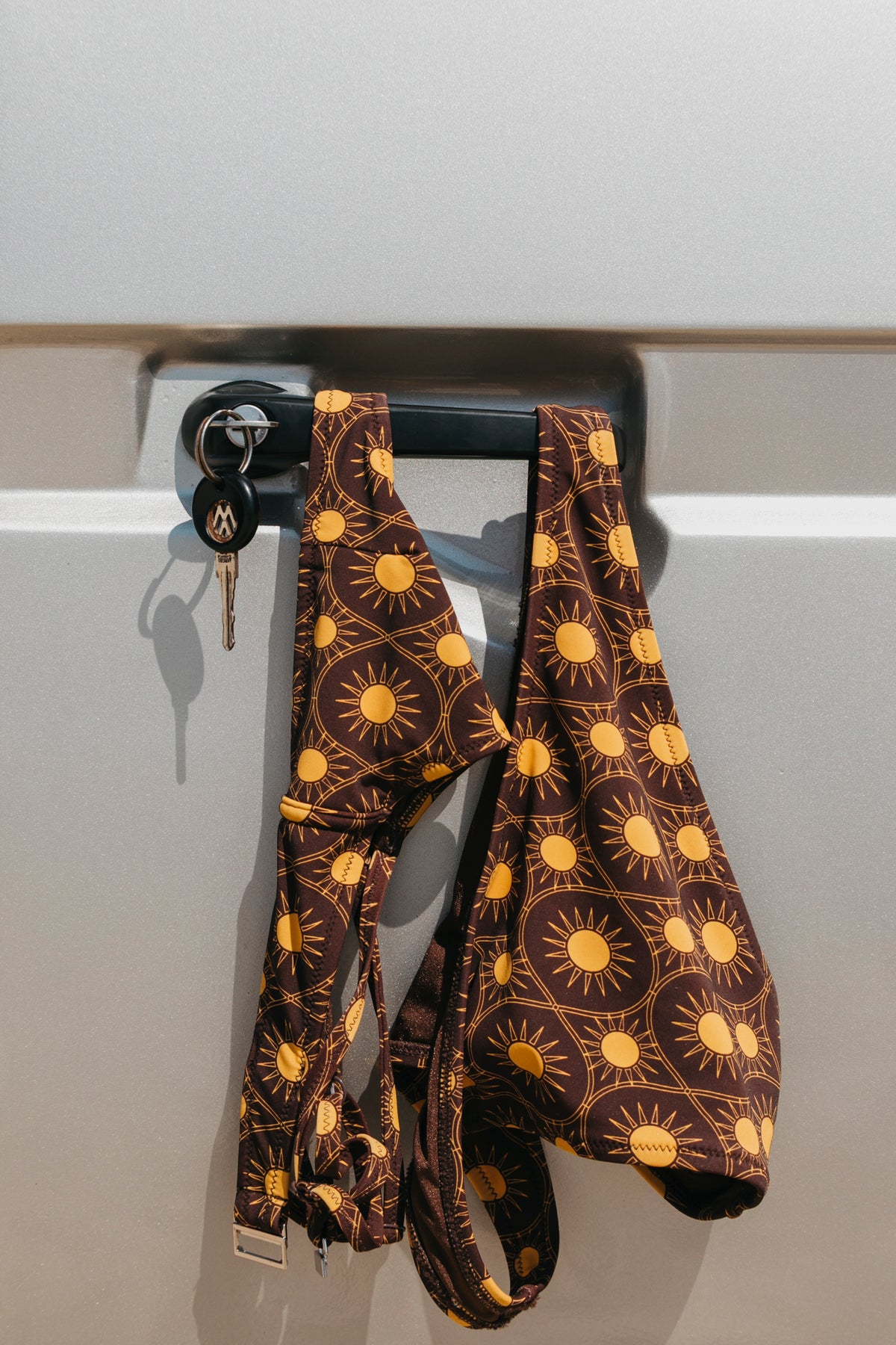 Sol -  Brown and yellow Bikini Set