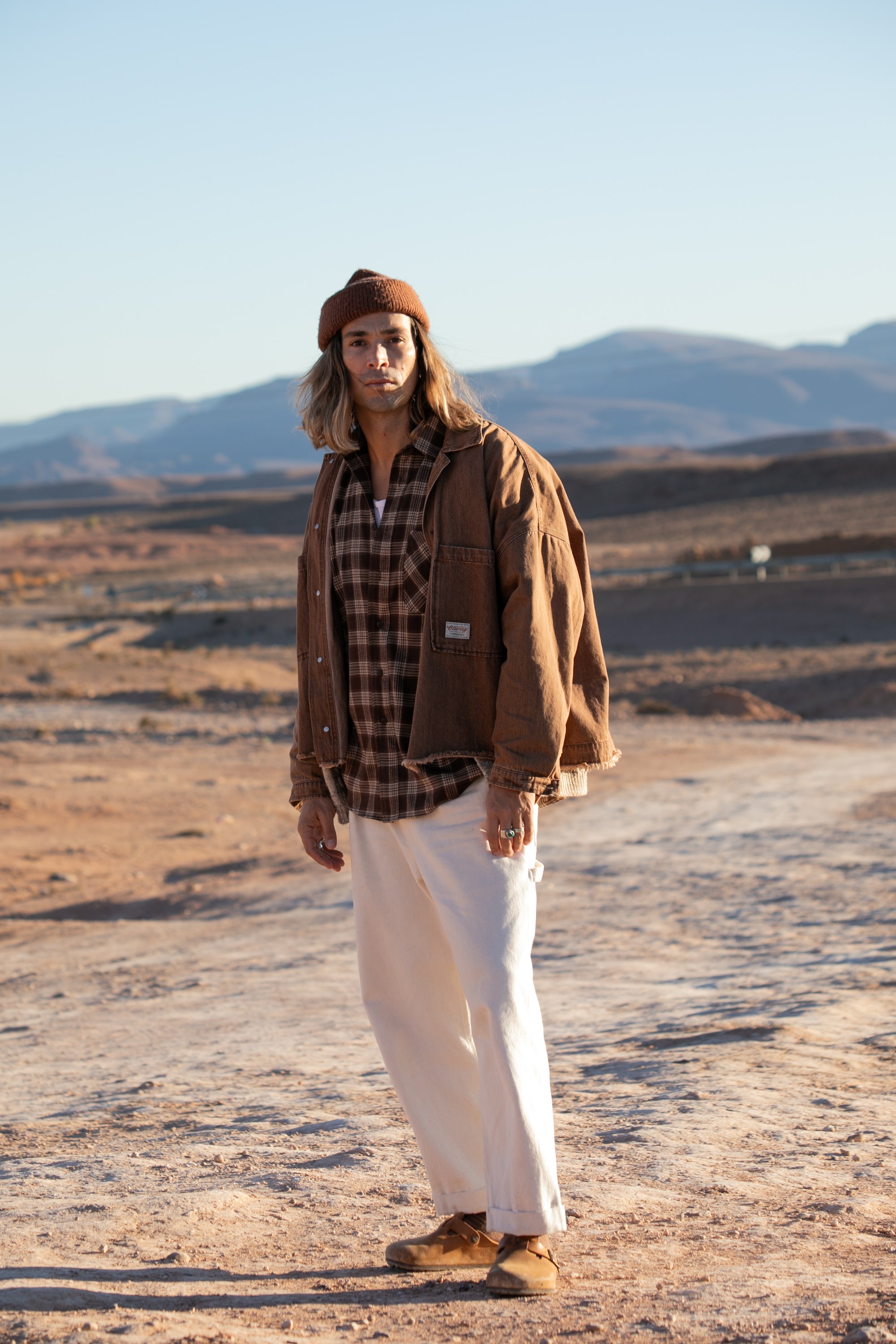 Milford Brown Plaid Shirt