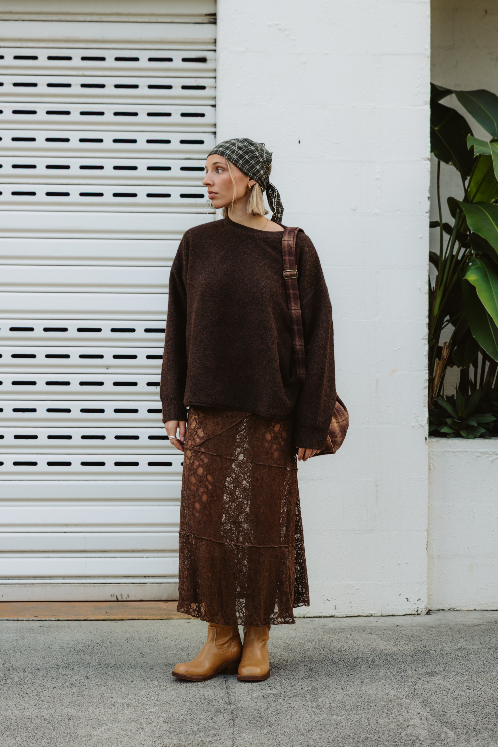 Bradford Knit Unisex - Dark Brown