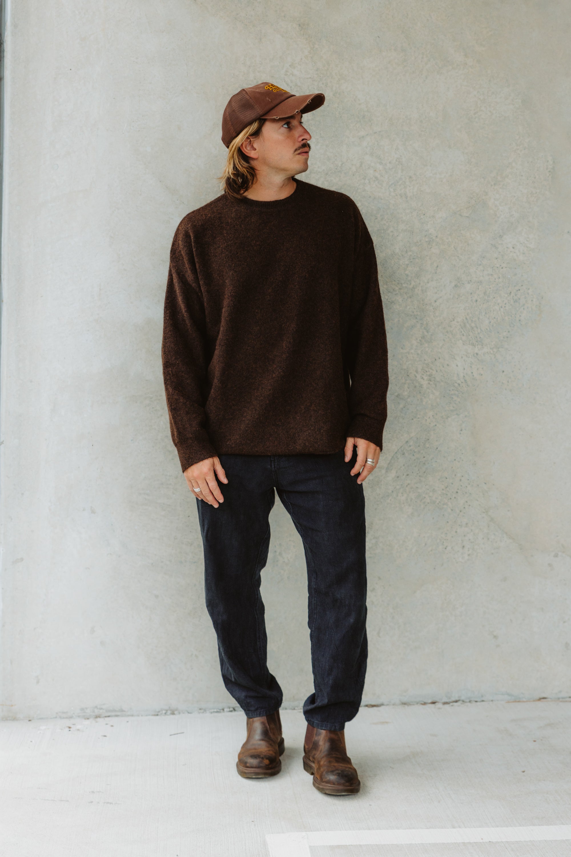 Bradford Knit - Dark Brown