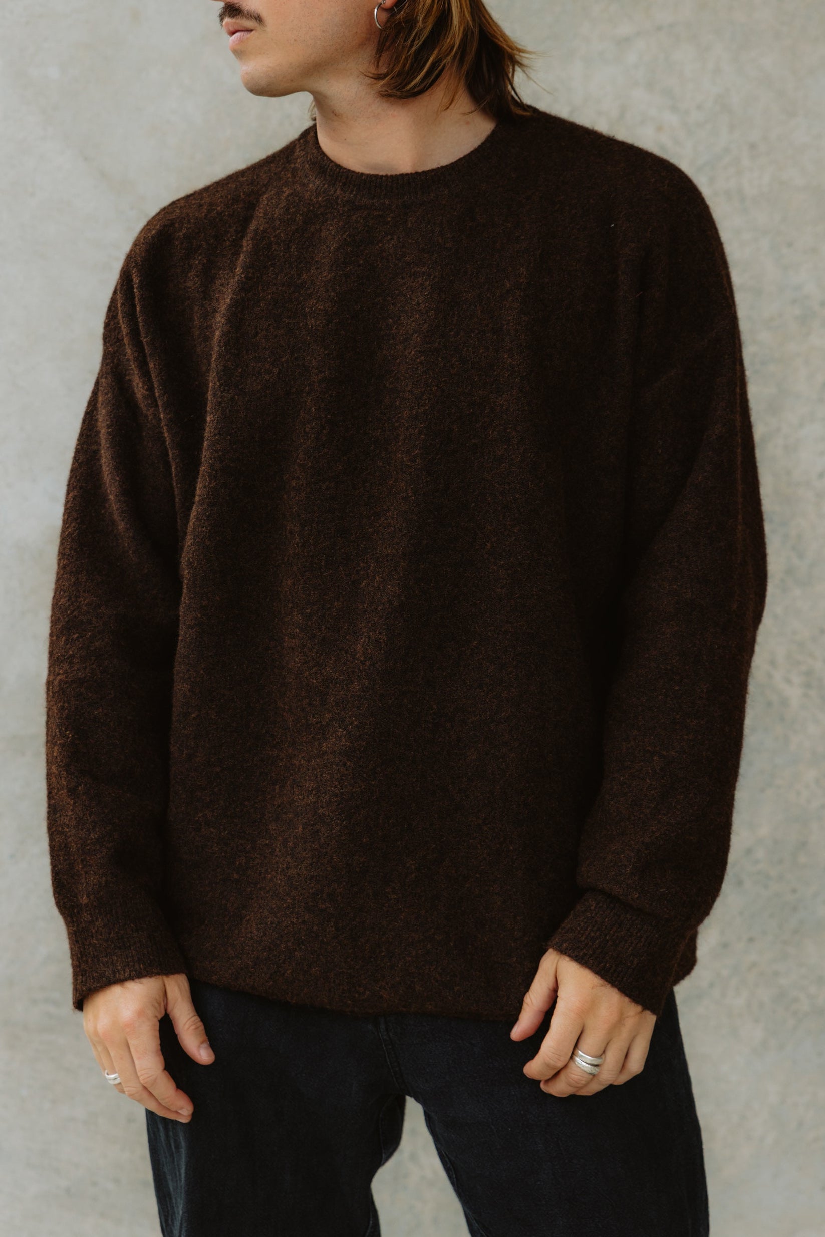 Bradford Knit - Dark Brown