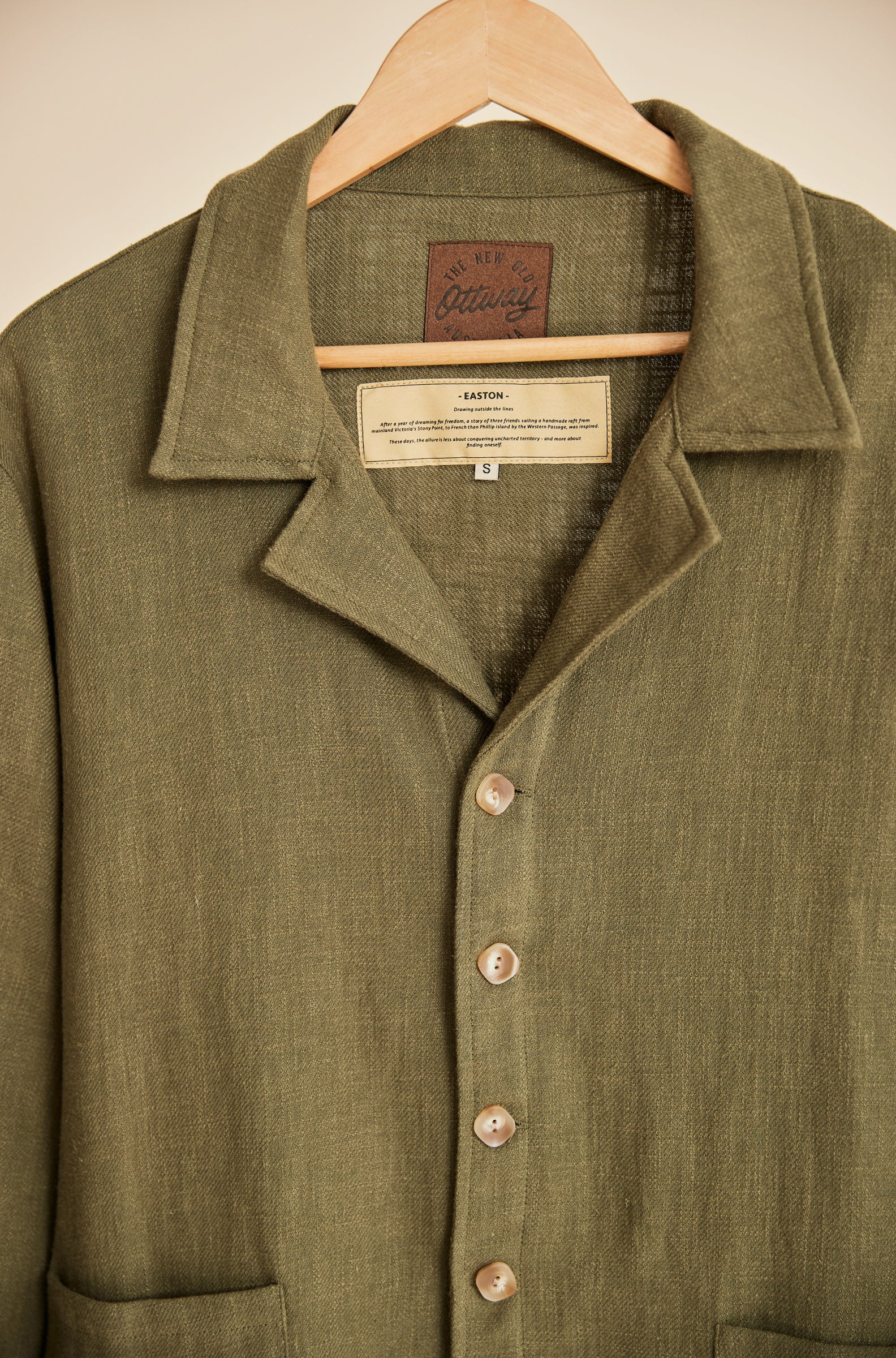 EASTON - WOMEN GREEN SHIRT/JACKET