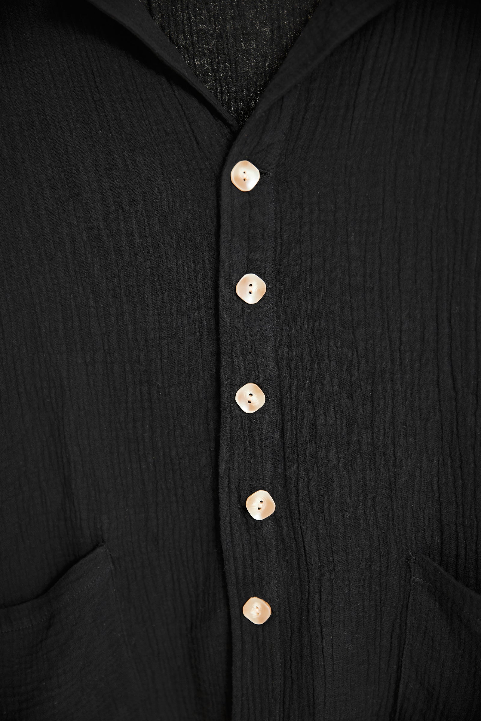 PALMER - BLACK LONG SLEEVE SHIRT