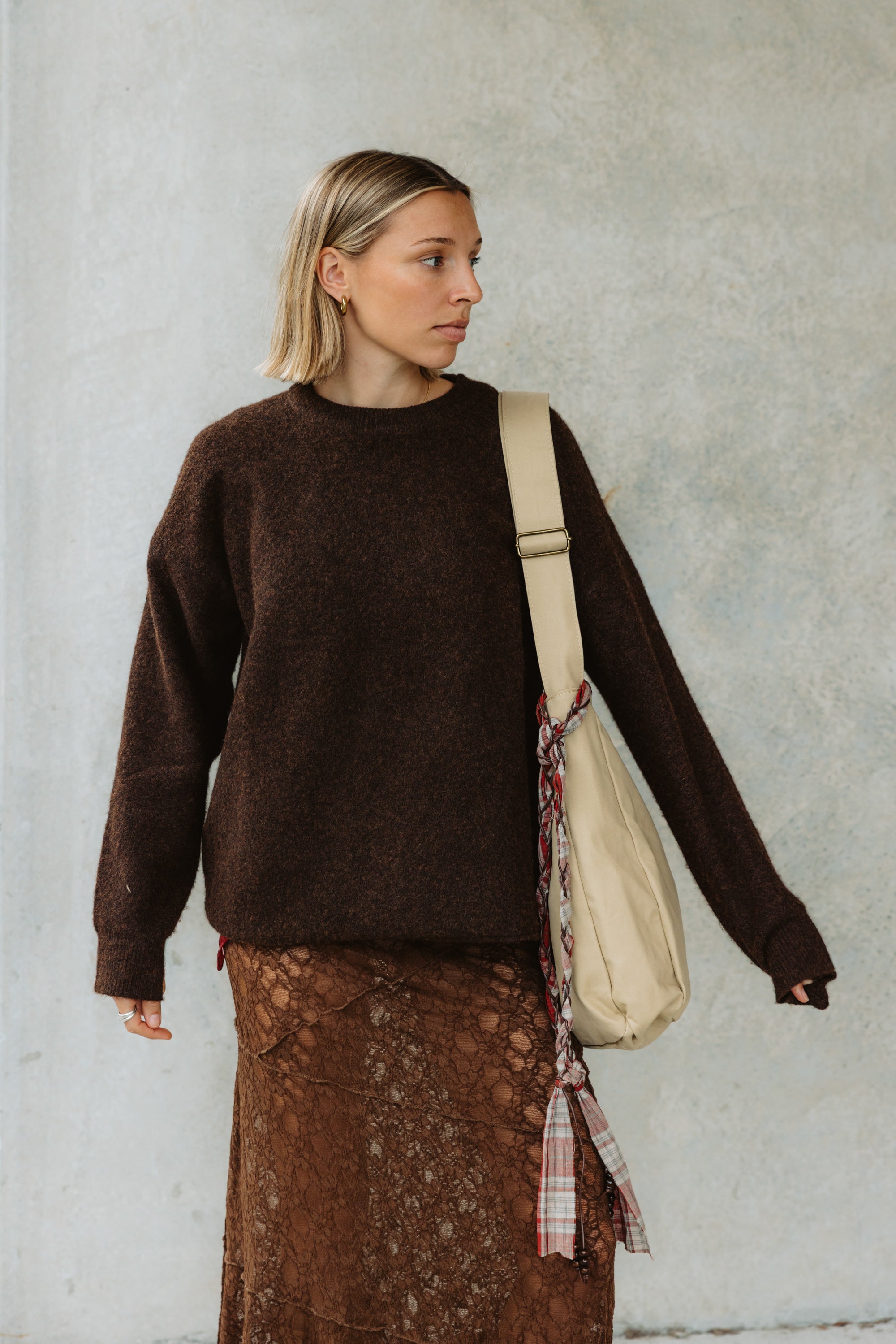 Bradford Knit Unisex - Dark Brown