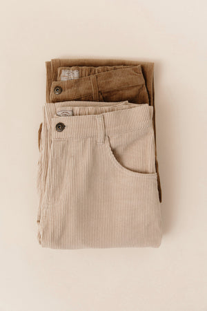 Dayton - Cream Cord Pants