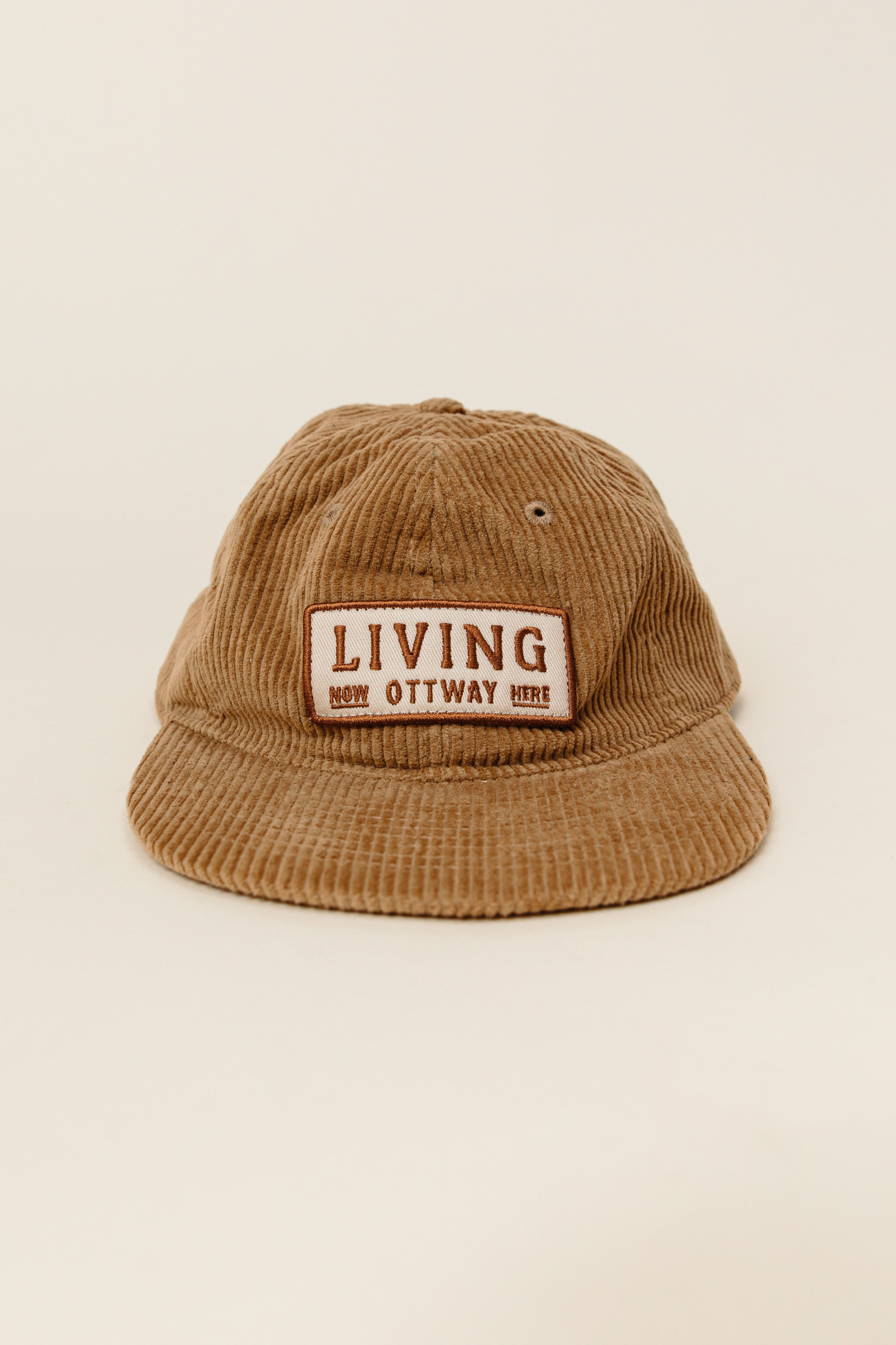 Living Cord Cap - Brown