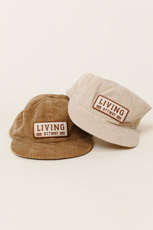 Living Cord Cap - Brown