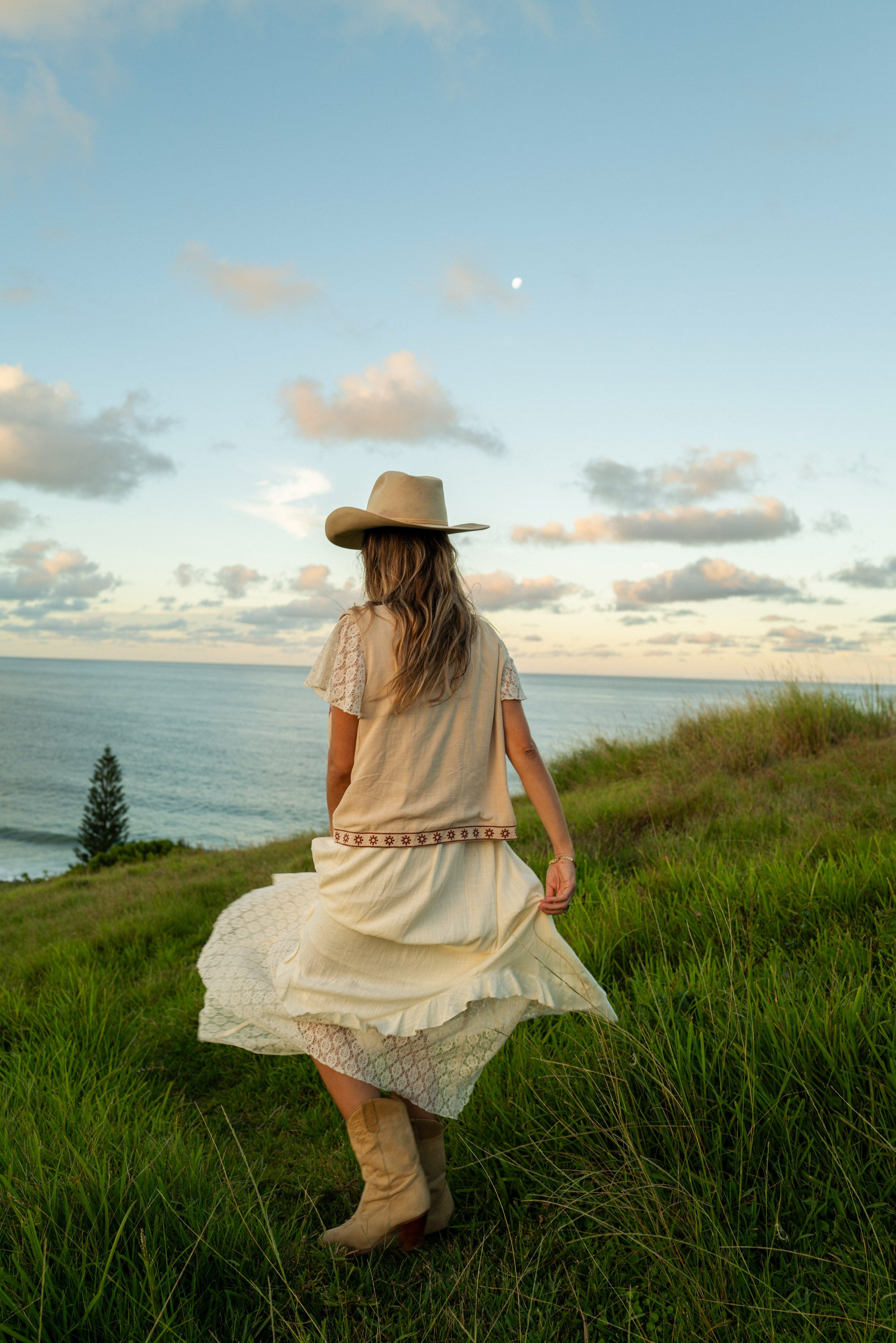 Boho Vest - Sage