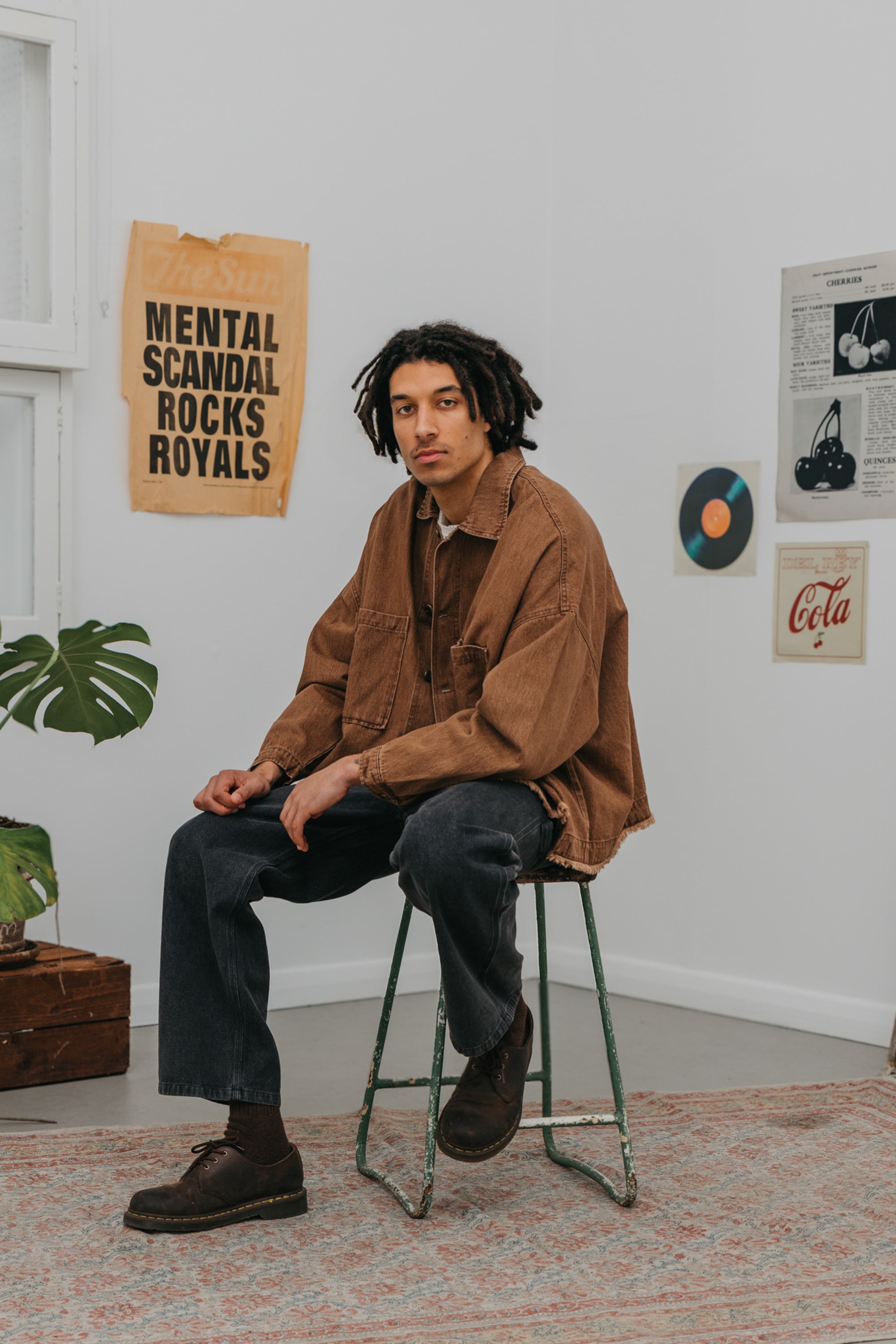 Weston Dark Brown Denim Jacket