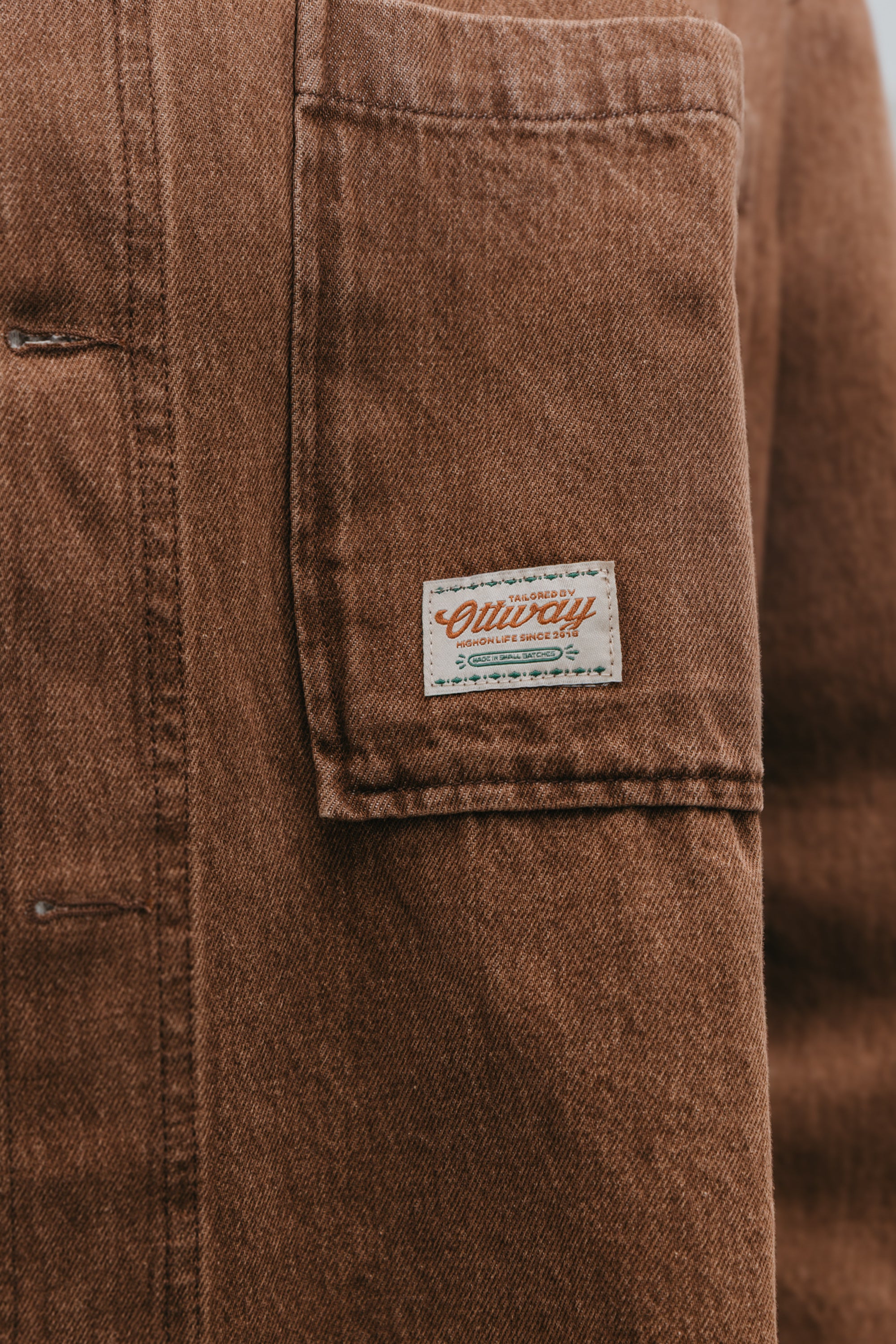 Weston Dark Brown Denim Jacket