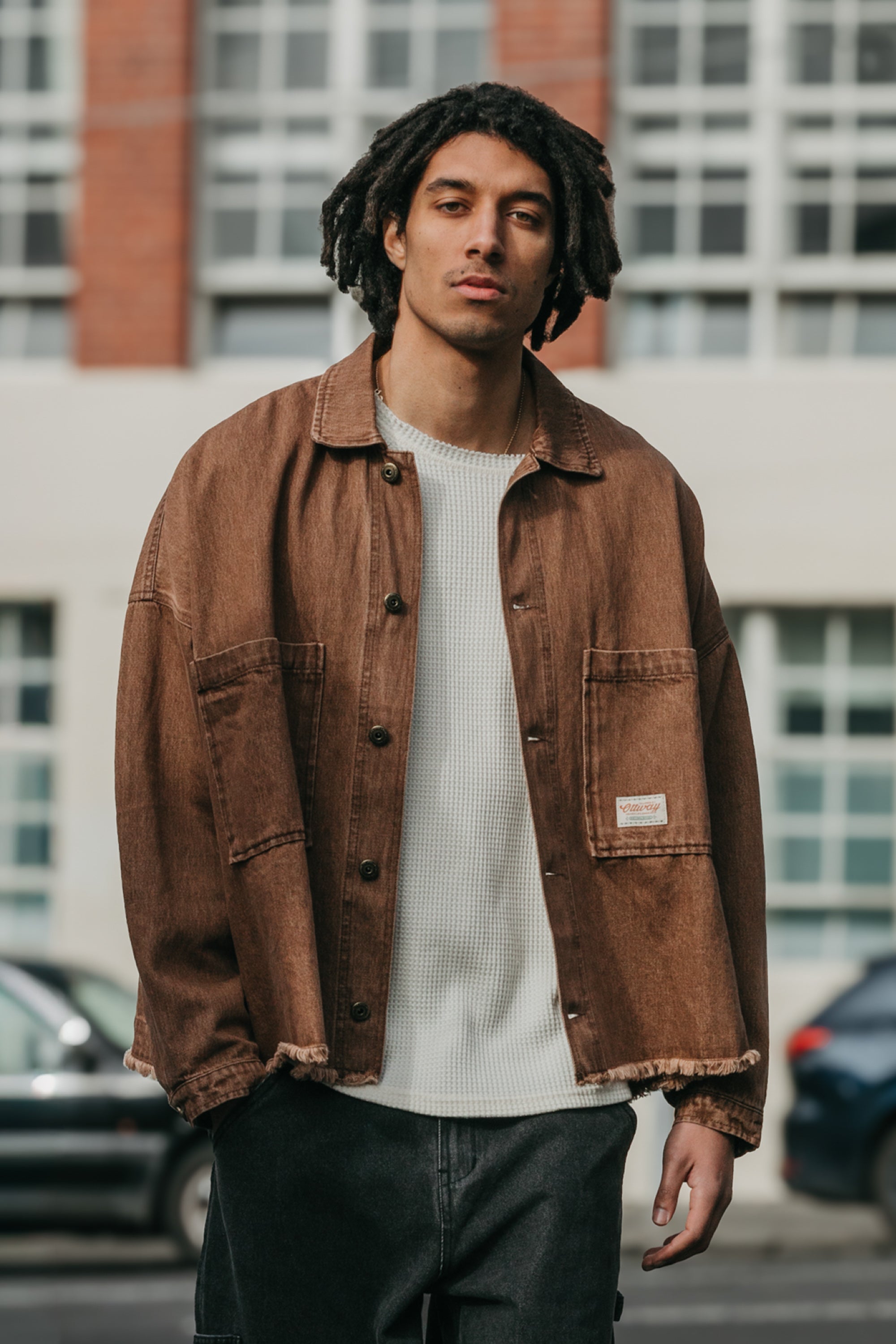 Weston Dark Brown Denim Jacket