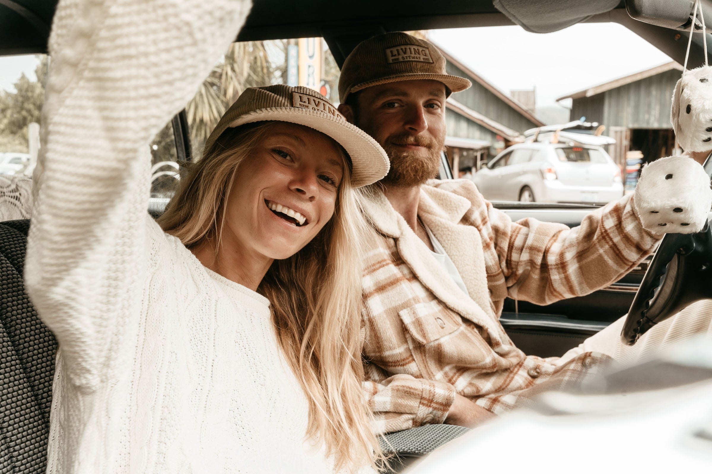 Living Cord Cap - Cream