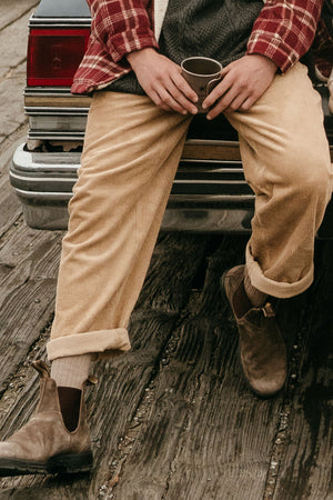 Dayton - Brown Cord Pants