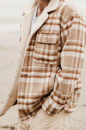 Parker - Brown Flannel Jacket