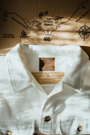 Reis - White Cord Shirt/Jacket