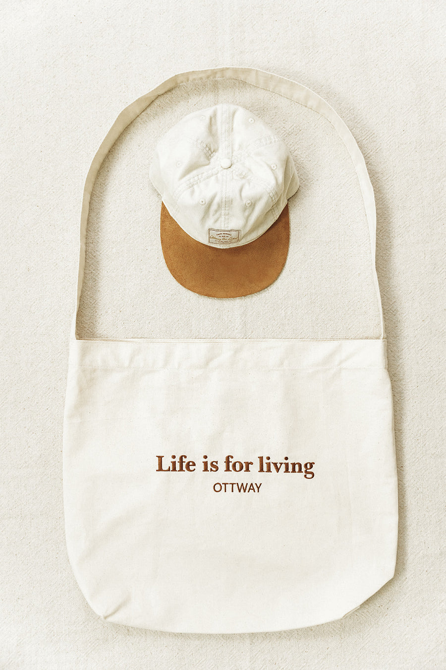LIFE IS FOR LIVING - OTTWAY TOTE BAG