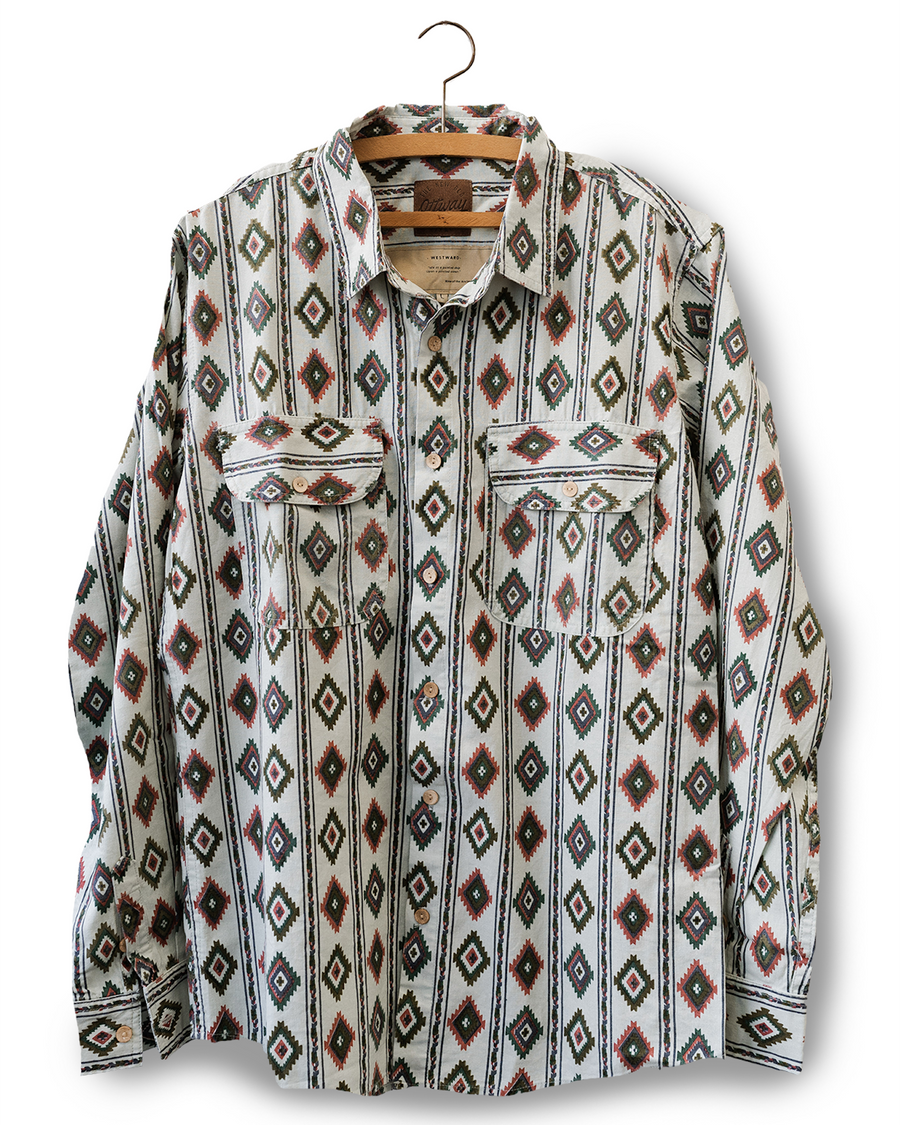 Westward – Ethnic Vintage Long Sleeve Shirt – OTTWAY
