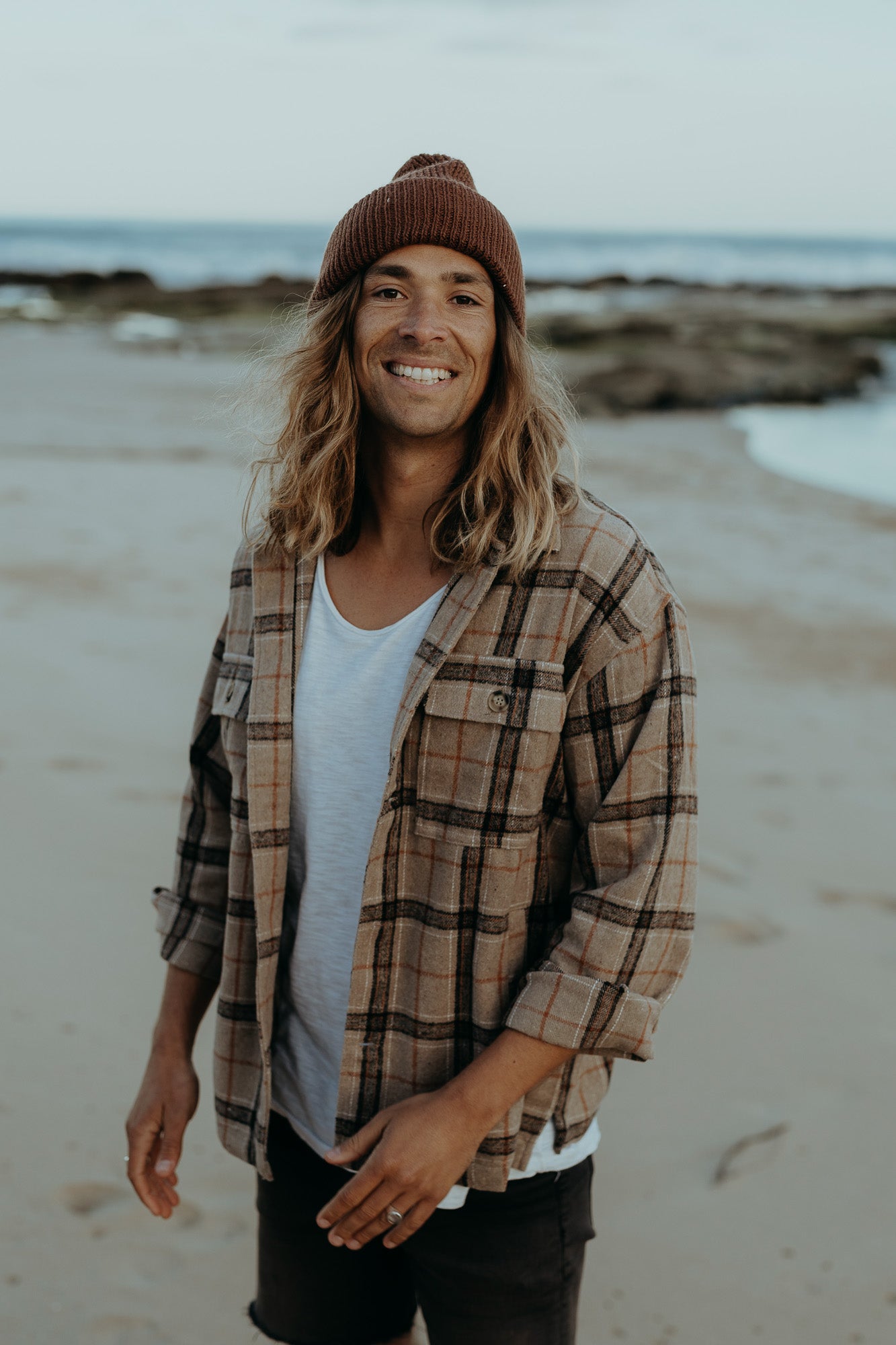 Brown Beanie