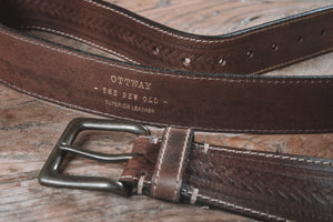 Russet Handcrafted Leather Belt