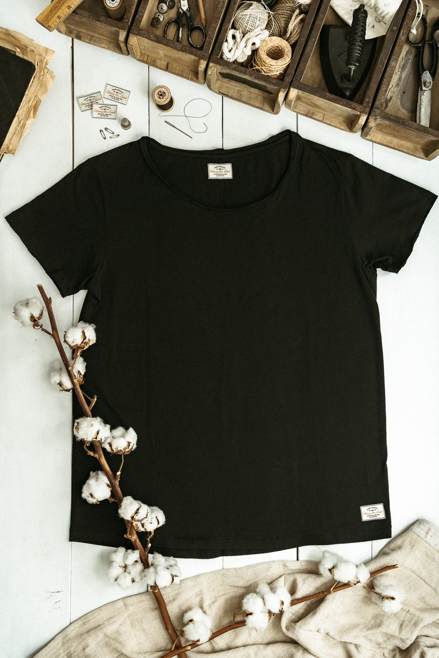 Organic T-Shirt Women - Black