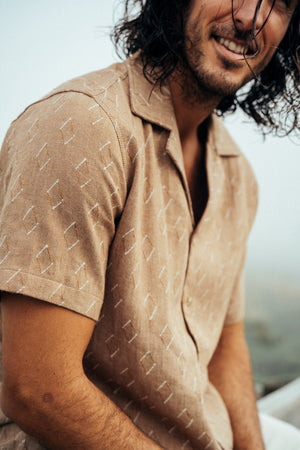 Jasper Brown - Ramie Short Sleeve Shirt