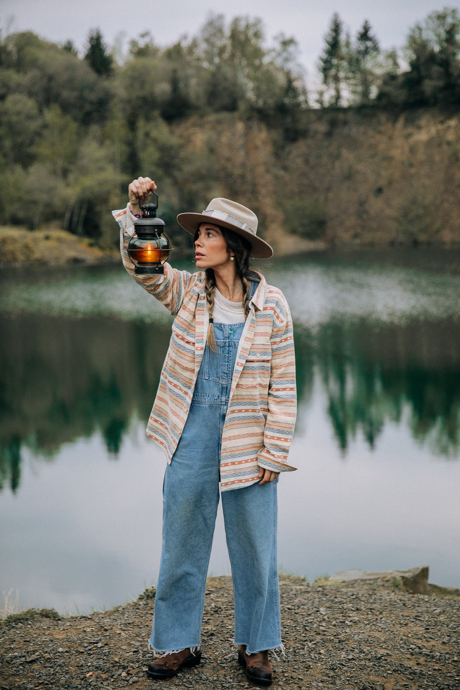 Fernweh - Women Pattern Long Sleeve Shirt