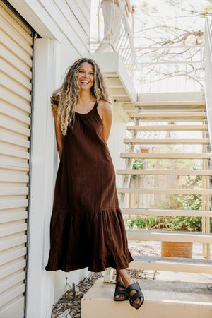 Yamba - Brown Dress